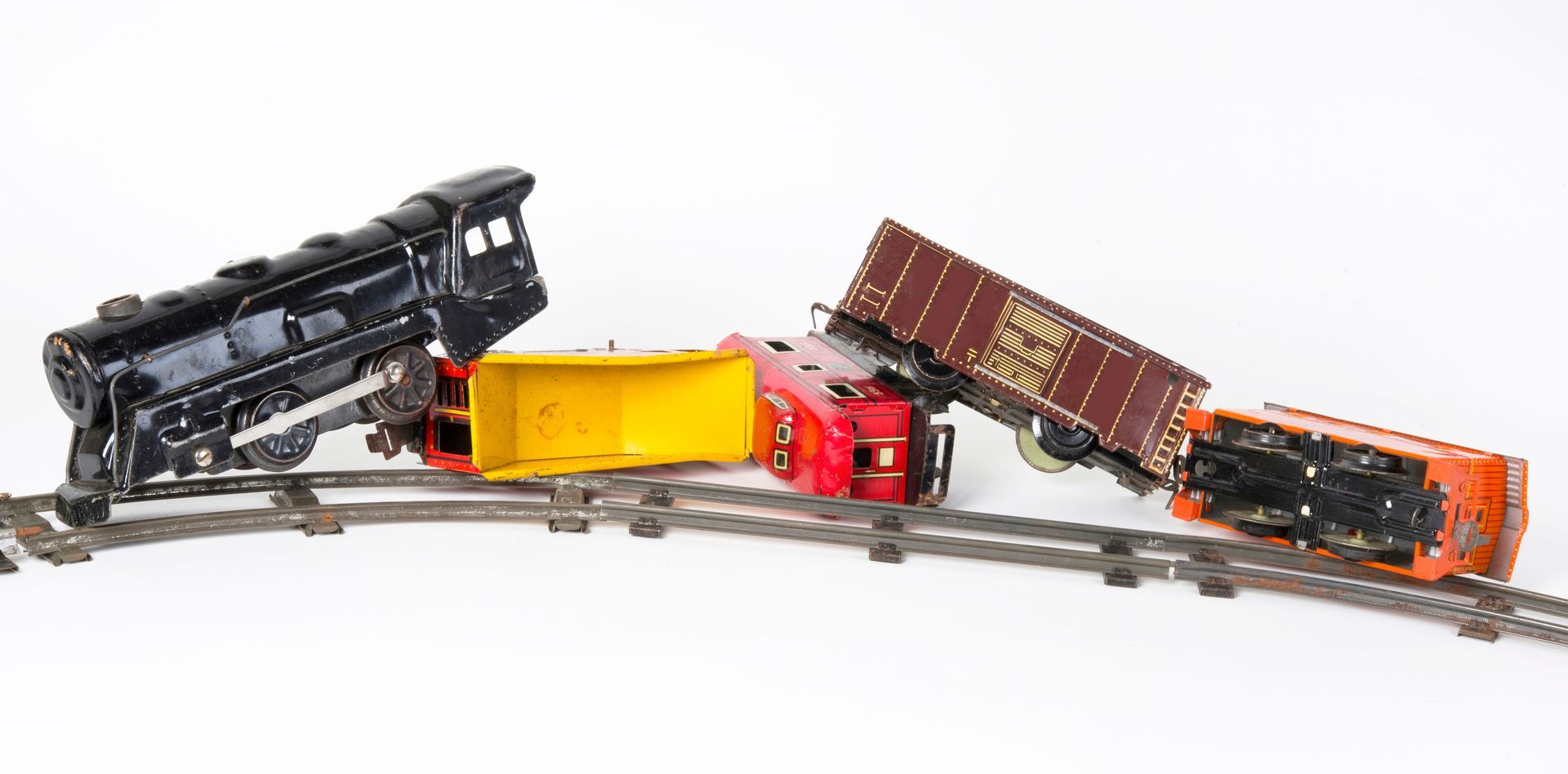 TRAIN ACCIDENT: OHIO, GREECE, PASSENGER, FREIGHT, DERAILMENT